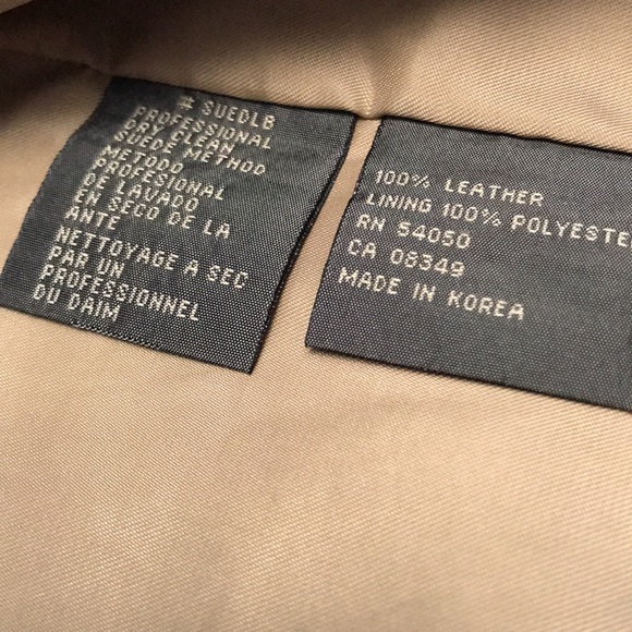 Mens Jones New York Vintage Suede Button Down Jacket/Blazer - Picture 14 of 15